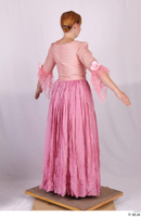  Photos Woman in Historical Dress 76 a poses historical clothing summer dress whole body 0006.jpg